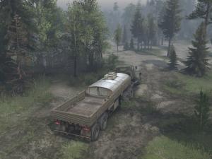 Карта «The Forest Roads» версия 1.01 для SpinTires (v03.03.16)