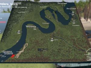 Карта «Thunders Truck» версия 1 для SpinTires (v03.03.16)