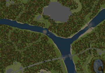 Карта «Три деревни» версия 1.0 для SpinTires (v03.03.16)