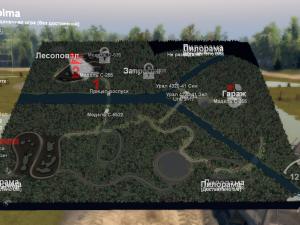 Карта  «Три Холма» версия 1.0 для SpinTires (v03.03.16)