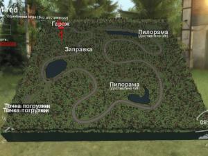 Карта «Трофи-рейд» версия 04.10.17 для SpinTires (v03.03.16)