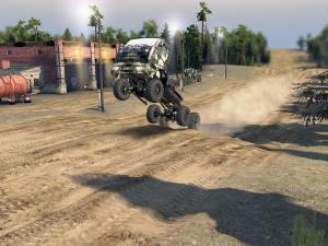 Карта «Turbo Raceway» версия VK для SpinTires (v03.03.16)