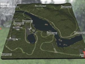 Карта «Убитые дороги» версия 1.0 для SpinTires (v03.03.16)