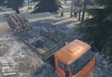 Карта «В долине Уссури. Последствия Джуди» v1.0.0 для SpinTires (v03.03.16)