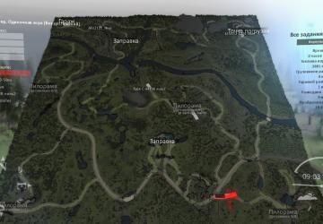 Карта «В глубинке» версия 1.0 для SpinTires (v03.03.16)
