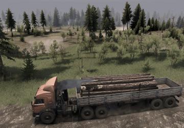 Карта «В глубинке» версия 1.0 для SpinTires (v03.03.16)