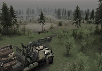 Карта «В глубинке» версия 1.0 для SpinTires (v03.03.16)