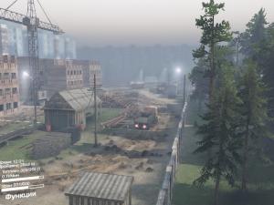 Карта «В Горах» версия 0.1 для SpinTires (v03.03.16)