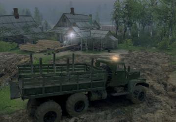 Карта «Весенний Лес» версия 1.2 для SpinTires (v03.03.16 /1.7.1)