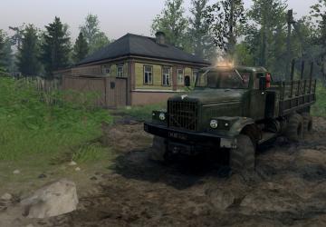 Карта «Весенний Лес» версия 1.2 для SpinTires (v03.03.16 /1.7.1)