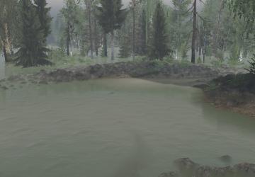 Карта «Вода» версия 1 для SpinTires (v03.03.16)