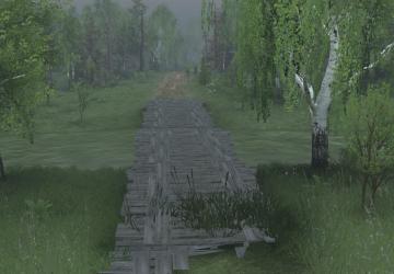 Карта «Вода» версия 1 для SpinTires (v03.03.16)