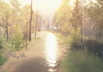 Карта «Вода» версия 1 для SpinTires (v03.03.16)