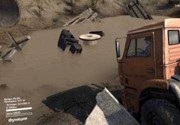 Карта «Водитель КамАЗа» версия 1.0.0 для SpinTires (v03.03.16)