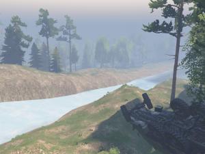 Карта «Водопад» версия 1 для SpinTires (v03.03.16)