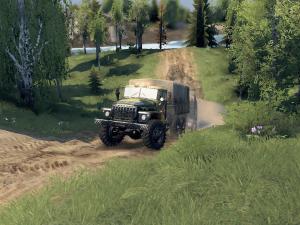 Карта «Водопад» версия 1.0 для SpinTires (v03.03.16)