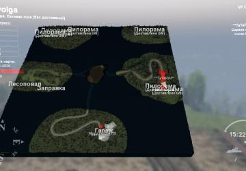 Карта «Волга» версия 1.0 для SpinTires (v03.03.16)