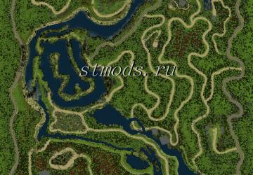 Карта «Воскресная дорога/Sunday Drive» версия 1.0 для SpinTires (v03.03.16)