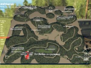Карта «Xashtarak» версия 1.0 для SpinTires (v03.03.16)