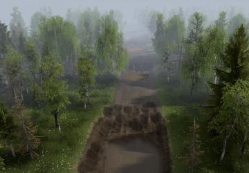 Карта «Январские дороги» версия 2.3 для SpinTires (v1.7.1)