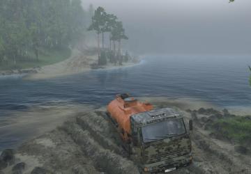 Карта «За холмами» версия 1.0 для SpinTires (v03.03.16)