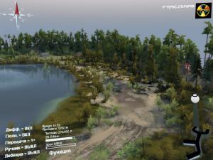Карта «Забайкальский край» версия 1.0 для SpinTires (v03.03.16)