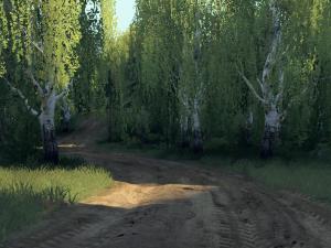 Карта «Жуткий лес 2» версия 1.0 для SpinTires (v03.03.16)