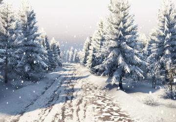 Карта «Зима 2» версия 1.0 для SpinTires (v03.03.16)
