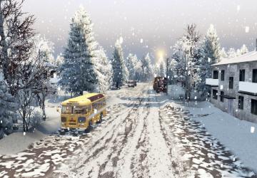 Карта «Зима 2» версия 1.0 для SpinTires (v03.03.16)