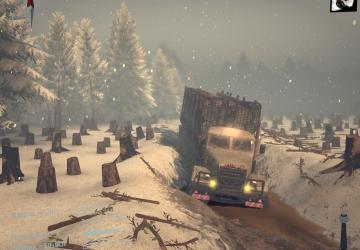 Карта «Зима» версия 1.0 для SpinTires (v03.03.16)