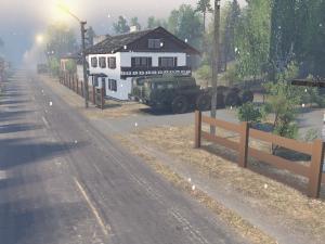 Карта «Зимний гараж» версия 1.0 для SpinTires (v03.03.16)