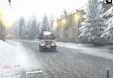 Карта «Зимняя доставка» версия 1.1 для SpinTires (v03.03.16)