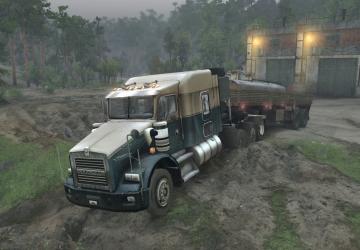 Мод Kenworth T800 Titan версия 1.0 для SpinTires (v03.03.16)