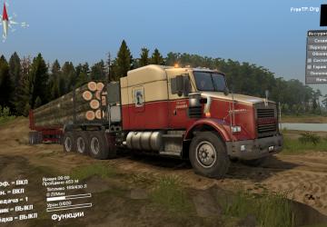 Мод Kenworth T800 TITAN - Переработка версия 1.0 для SpinTires (v03.03.16)