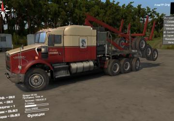 Мод Kenworth T800 TITAN - Переработка версия 1.0 для SpinTires (v03.03.16)