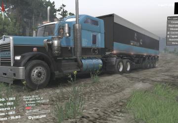 Мод Kenworth w900 6x6 Titan - Переработка версия 1.1 для SpinTires (v1.7.1)