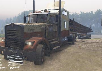 Мод Kenworth W900 ЕКБ версия 14.01.19 для SpinTires (v03.03.16)