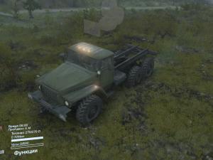 Мод Колёса на Урал-4320 версия 0.1 для SpinTires (v03.03.16)