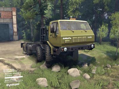 Мод КрАЗ-6316 версия beta для SpinTires (v2014)