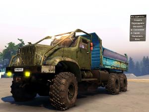 Мод КрАЗ-214 версия 2.0 для SpinTires (v03.03.16)