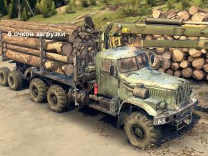 Мод КрАЗ-255 «Читер» версия 21.08.17 для SpinTires (v03.03.16)