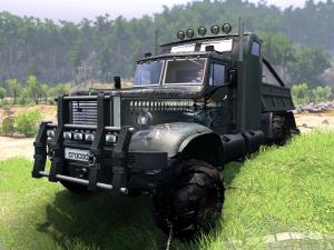 Мод Краз-255 «Crocodile» версия 04.07.17 для SpinTires (v03.03.16)