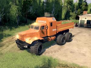 Мод Краз 255 Полярник версия 1.0 для SpinTires (v25.12.15c)