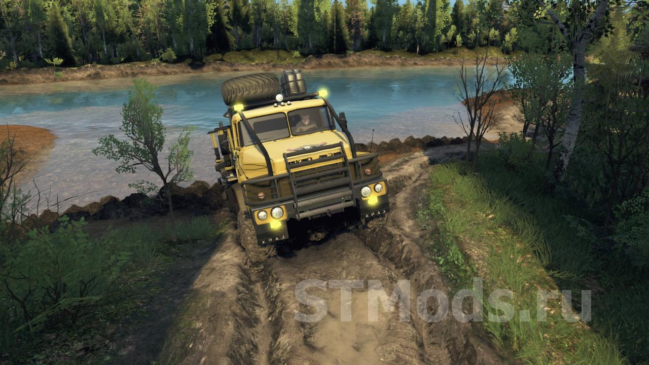 Скачать мод Краз-260 4x4 «ARMATA» версия 28.09.2018 для SpinTires  (v03.03.16)