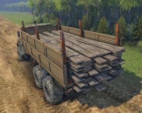 Мод КрАЗ-260+аддоны камаз версия 1.0 для SpinTires (v2014)