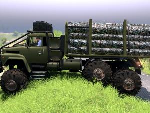 Мод Краз-260 «Phantom» версия 11.08.17 для SpinTires (v03.03.16)