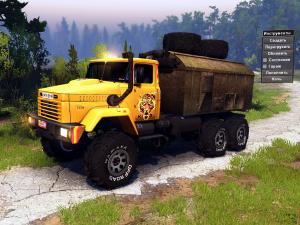 Мод КрАЗ-64372 версия 1.0 для SpinTires (v03.03.16)
