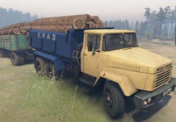 Мод Краз-6510/6444 6х4 версия 1.2 для SpinTires (v03.03.16)