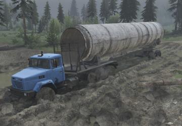 Мод КрАЗ-7140 версия 1.0 для SpinTires (v03.03.16)