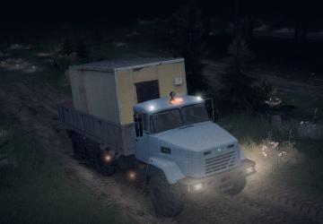 Мод КрАЗ-7140 версия 1.0 для SpinTires (v03.03.16)
